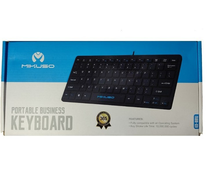 مینی کیبورد سیمی میکاسو مدل KB-001U دی جی استور